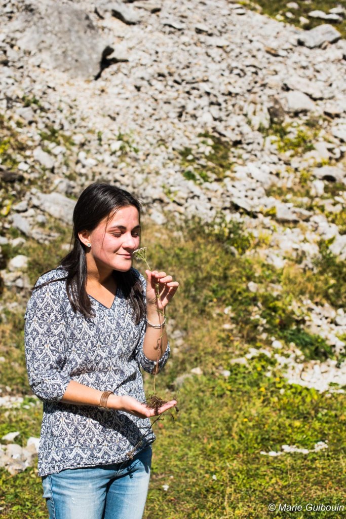 Camille pendant l'accompagnement DEVIENS QUI TU ES